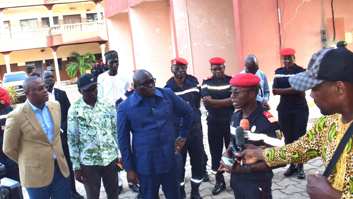 Protection Civile au Bénin : Le Ministre Conseiller Rachidi GBADAMASSI Constate les Avancées Majeures de la Réforme et Promet un Soutien Continu