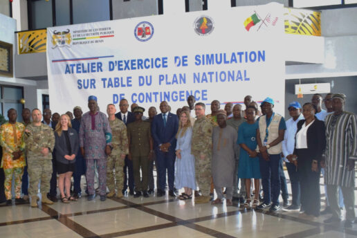Simulation à grand popo