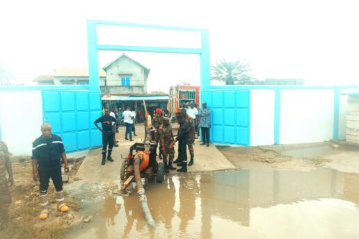 Vaste opération de pompage des eaux : l’Agence Béninoise de Protection Civile mobilisée à Cotonou, Abomey-Calavi et Ouidah