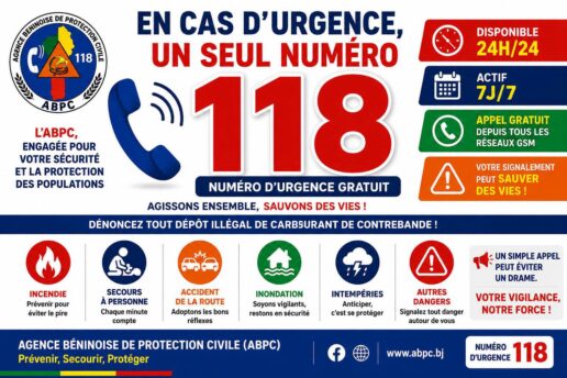 ATTENTION | Communiqué officiel du Ministère de l’Intérieur et de la Sécurité Publique